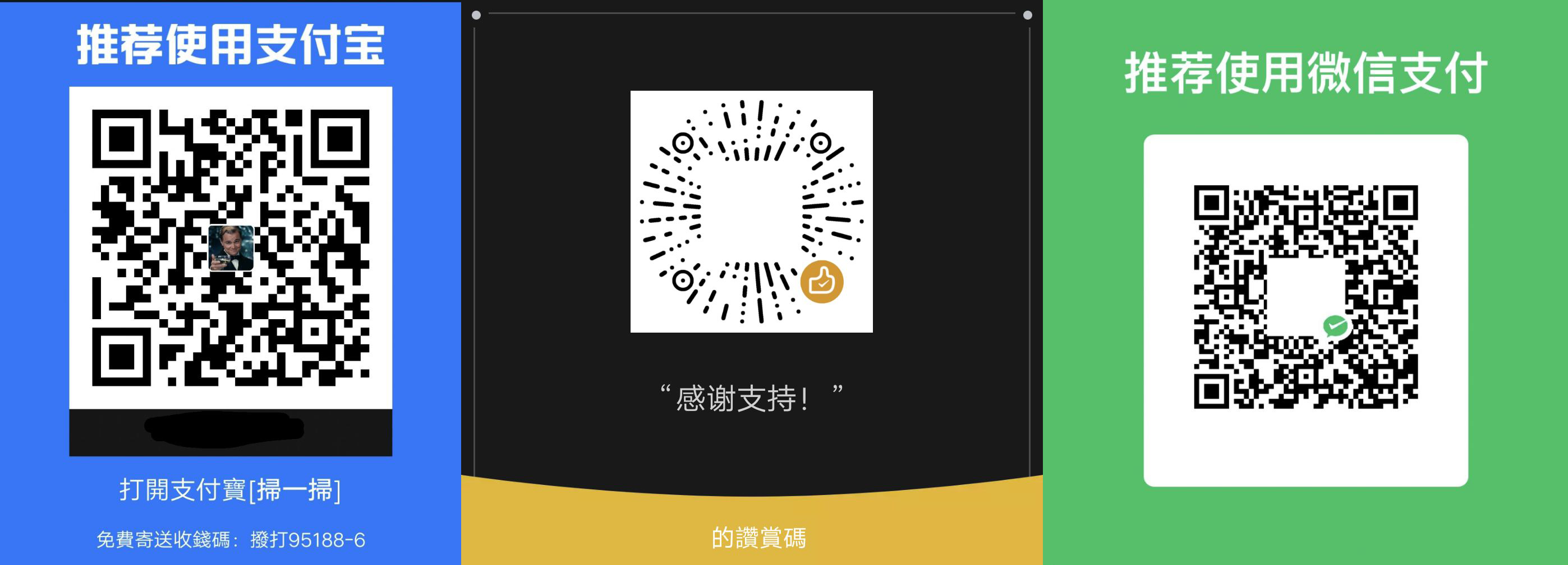 打赏码